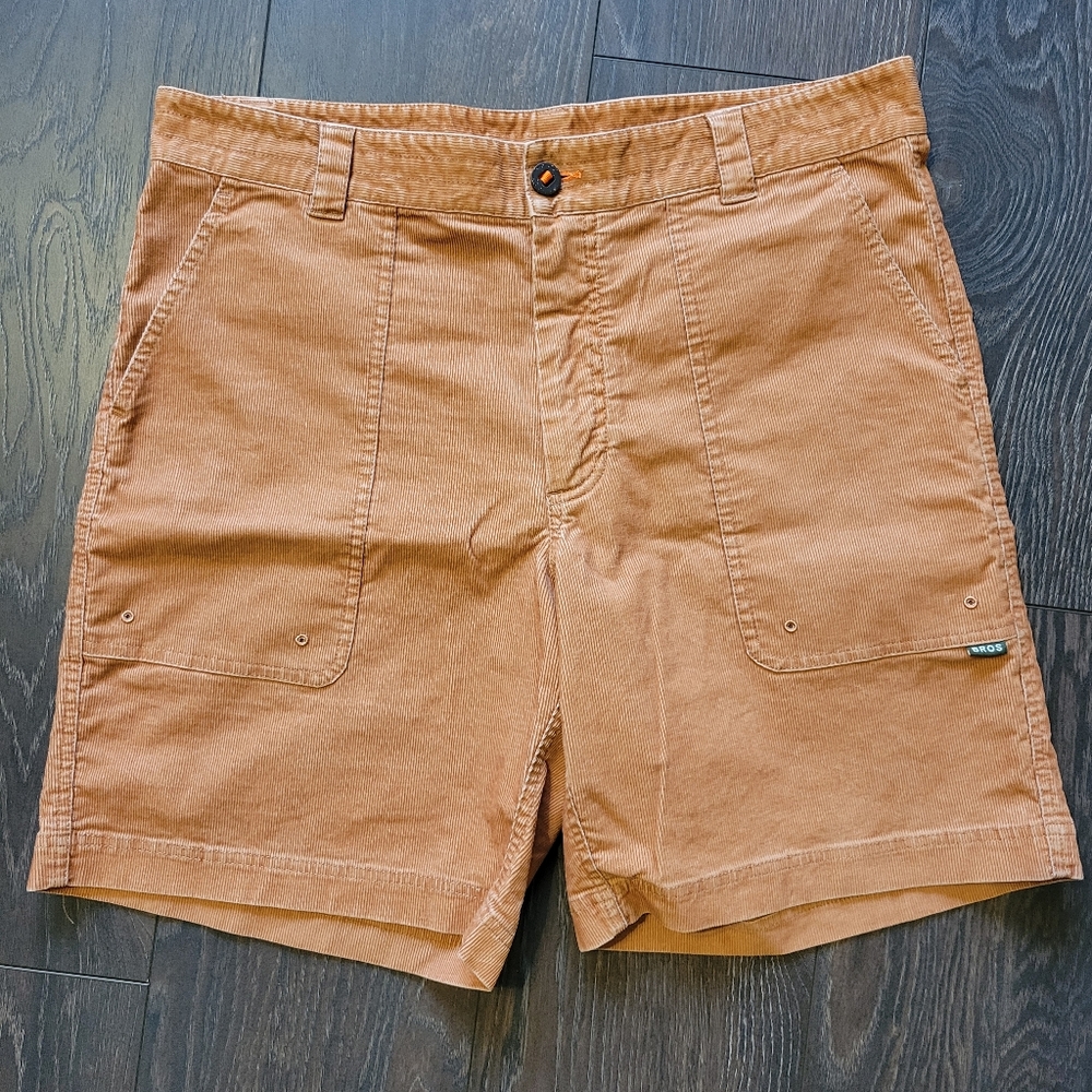 Howler Brothers Men's Cornerstone  Corduroy Shorts, 35 waist, 8 inch inseam